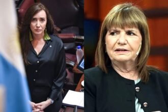 Victoria Villarruel y Patricia Bullrich en contextos oficiales. Foto de archivo.