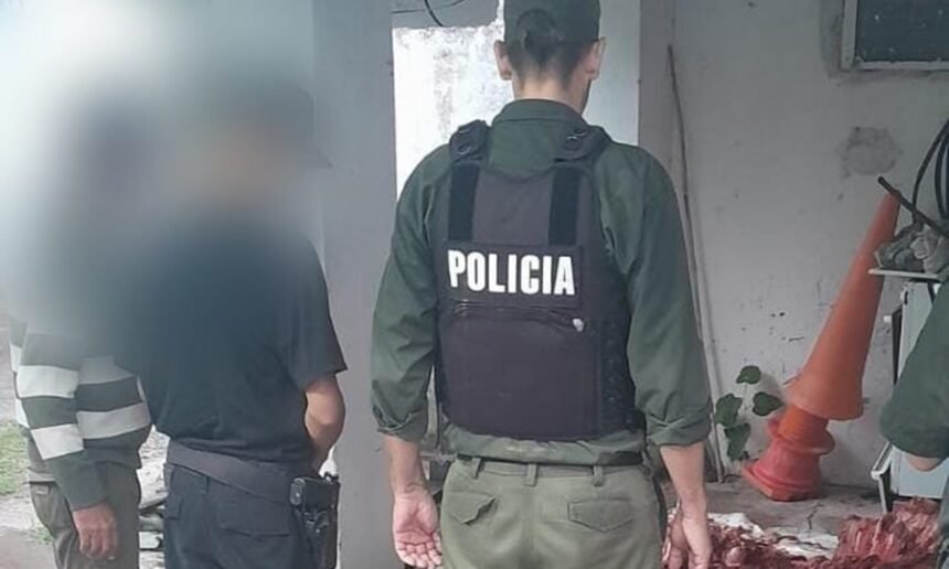 Personal de la Guardia Rural “Los Pumas” durante un operativo de control en zona rural del departamento San Javier.