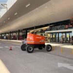 Vista del Aeropuerto Internacional Islas Malvinas de Rosario tras la finalización de las obras de modernización financiadas por la Provincia de Santa Fe.