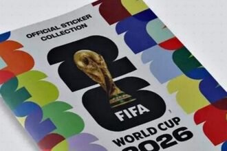 Tradicional álbum de figuritas Panini.