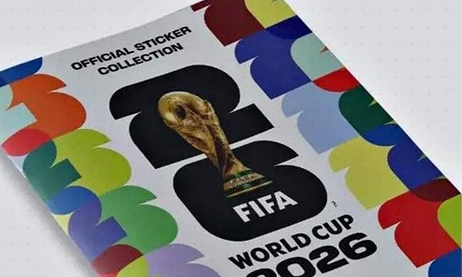 Tradicional álbum de figuritas Panini.