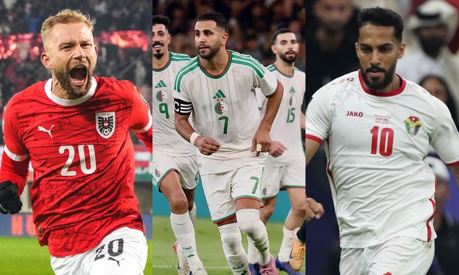 Austria, Argelia y Jordania, los tres rivales de Argentina en el Grupo J del Mundial 2026.
