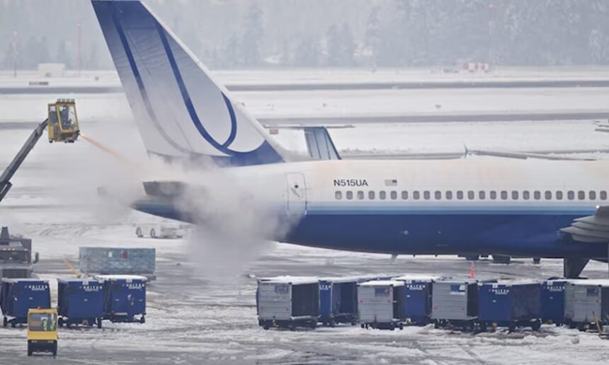Las intensas nevadas y el clima extremo continúan afectando el transporte aéreo y la circulación en distintas regiones de Estados Unidos.