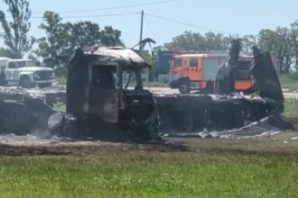 El cruce de las rutas 34 y 39 es uno de los puntos con mayor circulación de transporte pesado en el noroeste santafesino.