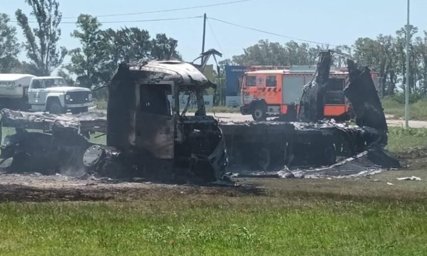 El cruce de las rutas 34 y 39 es uno de los puntos con mayor circulación de transporte pesado en el noroeste santafesino.