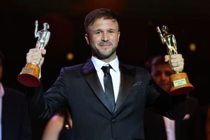 La estatuilla del Premio Olimpia, máximo reconocimiento al deporte argentino, entregada anualmente por el Círculo de Periodistas Deportivos.