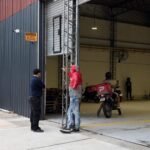 Nuevo centro logístico de Pedidos Ya en barrio Roma, habilitado tras un proceso de relocalización coordinado con la Municipalidad de Santa Fe.