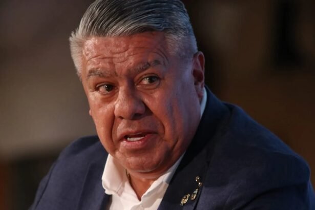 El presidente de la AFA, Claudio “Chiqui” Tapia.