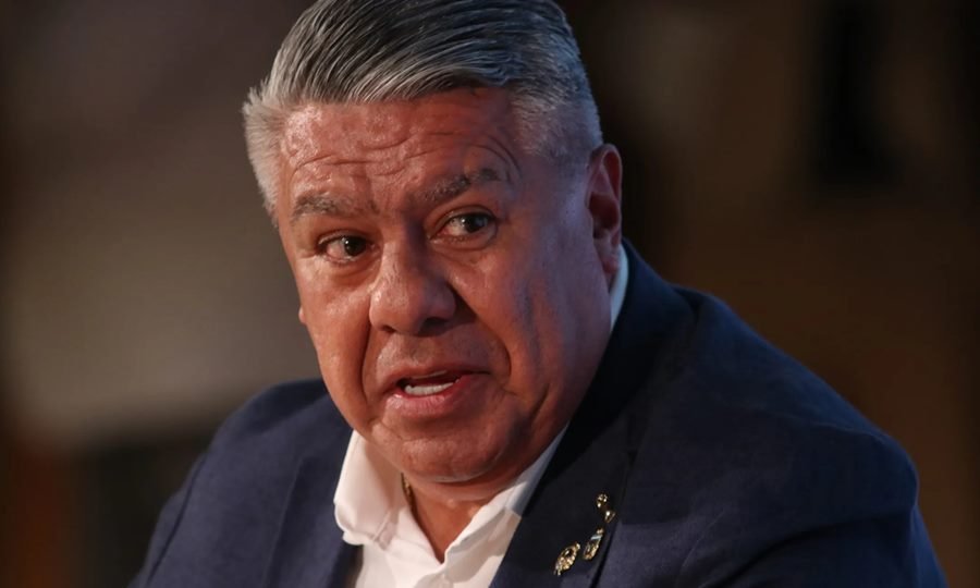 El presidente de la AFA, Claudio “Chiqui” Tapia.