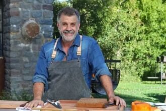 Christian Petersen, figura destacada de la cocina argentina.