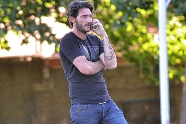 Diego Colotto, en una de sus primeras apariciones públicas como director deportivo.