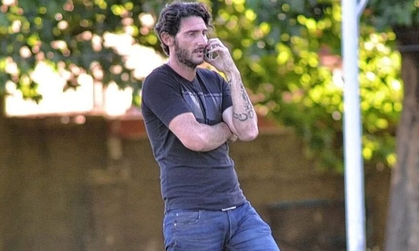 Diego Colotto, en una de sus primeras apariciones públicas como director deportivo.