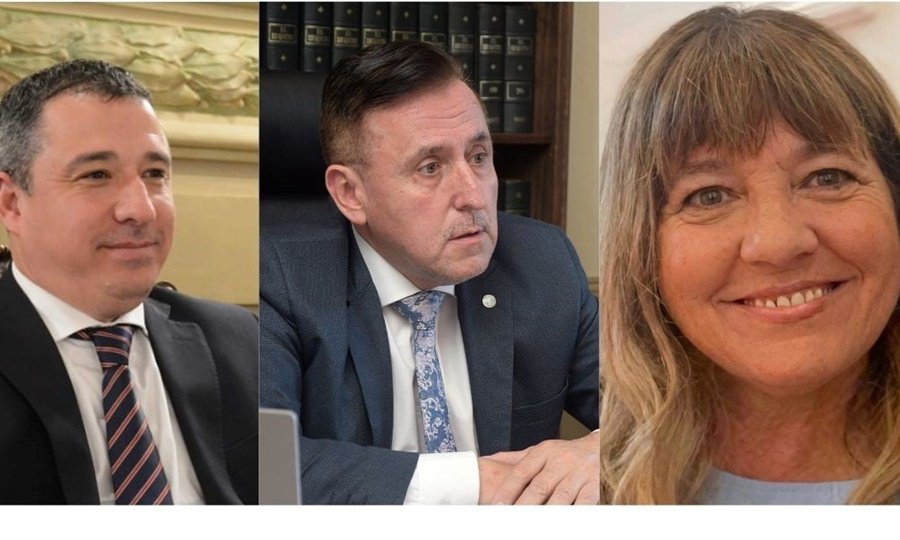 Aldo Alurralde, Diego Maciel y Jorgelina Genghini, los postulantes propuestos para cubrir vacantes en la Corte Suprema de Justicia de Santa Fe.