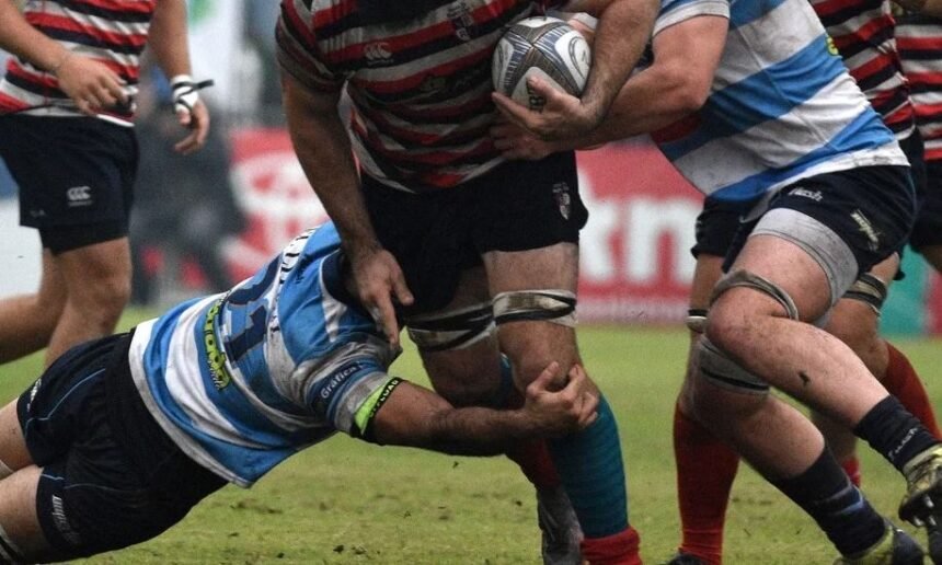 Partido entre CRAI y Santa Fe Rugby Club, dos instituciones históricas del rugby santafesino.