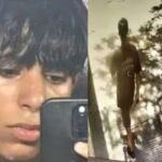 Jeremías Monzón, la víctima del crimen; una cámara de seguridad lo registró junto a la adolescente imputada horas antes del hecho que investiga la Justicia.