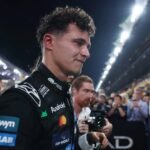 El piloto británico Lando Norris, tras asegurar su primer título en la máxima categoría.