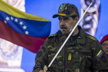 Nicolás Maduro durante una aparición pública en Venezuela