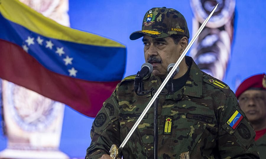 Nicolás Maduro durante una aparición pública en Venezuela