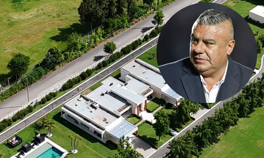 La propiedad de diez hectáreas allanada en el marco de la causa por bienes atribuidos a directivos del fútbol argentino (foto de archivo).