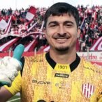 Matías Tagliamonte, durante un partido oficial con la camiseta de Unión.. Foto de archivo.
