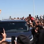 Lionel Messi arribó a la provincia de Santa Fe para pasar las Fiestas junto a su familia en Rosario y Funes.