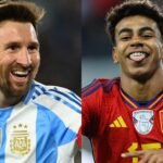 Messi y Yamal, protagonistas de un Argentina–España que une distintas generaciones del fútbol internacional.