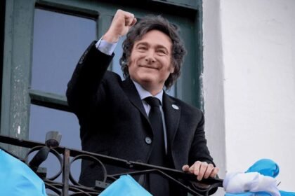 Javier Milei durante una aparición pública en el marco de su gestión presidencial.