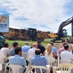 Presentación oficial de la pavimentación de la Ruta Provincial Nº 2, un proyecto clave para mejorar la conectividad entre San Justo y Saladero Cabal.