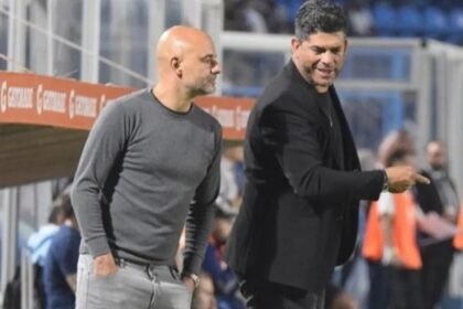 Favio Orsi y Sergio Gómez, dupla técnica del fútbol argentino con trayectoria reciente en la máxima categoría.