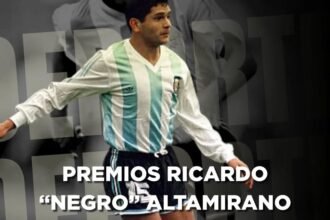 Ceremonia de reconocimiento deportivo organizada por la Municipalidad de Laguna Paiva.