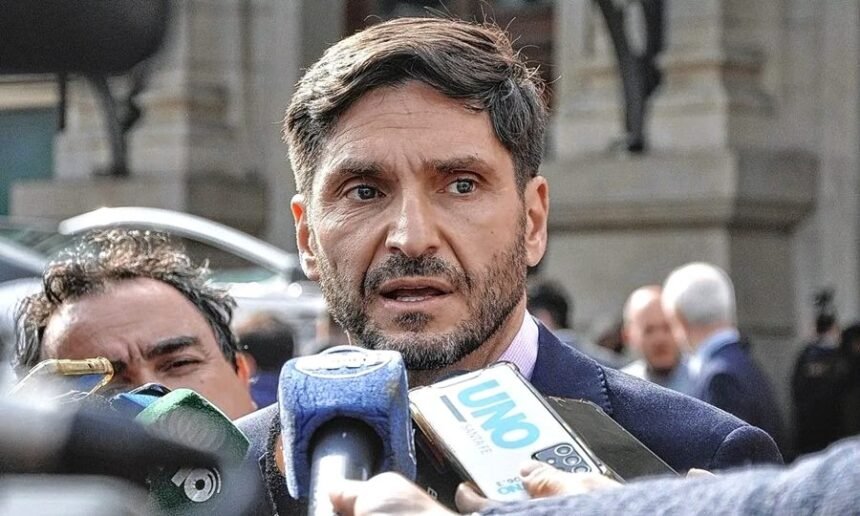 Maximiliano Pullaro, gobernador de Santa Fe. Foto de archivo.