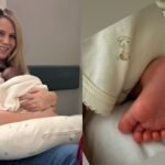 Rocío Marengo junto a su hijo Isidro durante la etapa de internación en Neonatología, en el marco de su recuperación y cuidados médicos iniciales.