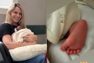 Rocío Marengo junto a su hijo Isidro durante la etapa de internación en Neonatología, en el marco de su recuperación y cuidados médicos iniciales.