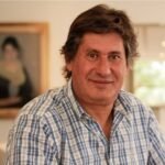 Roly Santacroce, intendente de Funes, durante una actividad oficial en la ciudad. Foto de archivo.