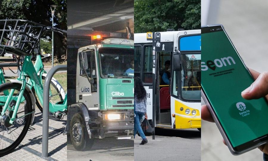 Áreas y servicios municipales de Santa Fe que brindan atención a la comunidad.