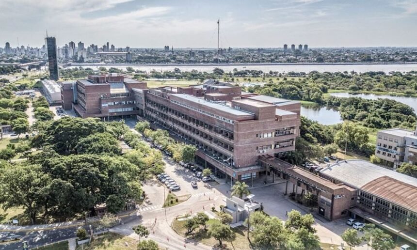 Vista panorámica de la Ciudad Universitaria de la Universidad Nacional del Litoral, en la ciudad de Santa Fe.