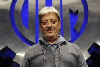 Archivo: Abel Furlán, secretario general de la UOM, durante una actividad institucional del sindicato.