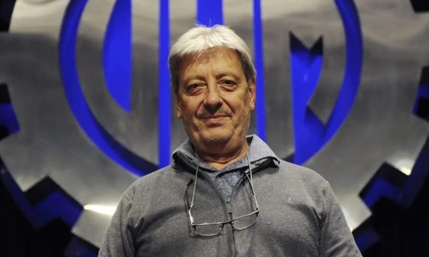 Archivo: Abel Furlán, secretario general de la UOM, durante una actividad institucional del sindicato.