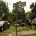 La esquina de Dr. Zavalla y Juan de Garay, en barrio Sur, donde se registró el tiroteo que dejó un fallecido. (Foto: El Litoral)
