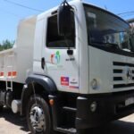 Nuevo camión Volkswagen incorporado por la Municipalidad de Laguna Paiva para reforzar su flota de servicios públicos.