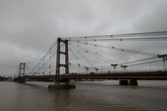 Cielo cubierto e inestabilidad climática en la ciudad de Santa Fe.