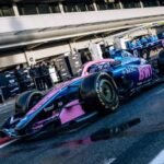 Franco Colapinto durante una jornada de test de pretemporada de la Fórmula 1 en el circuito de Barcelona-Catalunya.