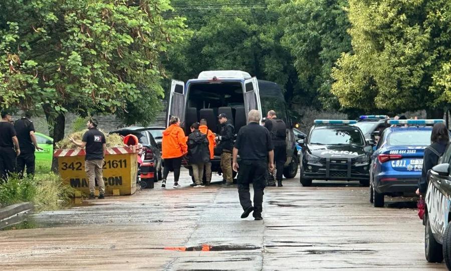 Calle Doctor Zavalla al 1900, en la zona sur de Santa Fe, donde el 9 de enero ocurrió el intento de robo que terminó con la muerte de Mauro Nicolás Gó