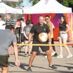 El Fan Fest itinerante de los Juegos Suramericanos 2026 en la explanada de la Estación Belgrano, con propuestas interactivas y actividades deportivas para toda la familia.