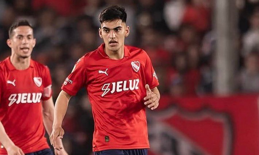 Kevin López, durante su paso por Independiente, en medio de un presente lleno de incertidumbre sobre su futuro futbolístico.
