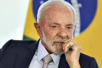 Luiz Inácio Lula da Silva, presidente de Brasil, durante una declaración oficial.