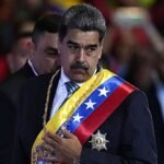 Nicolás Maduro durante un acto oficial