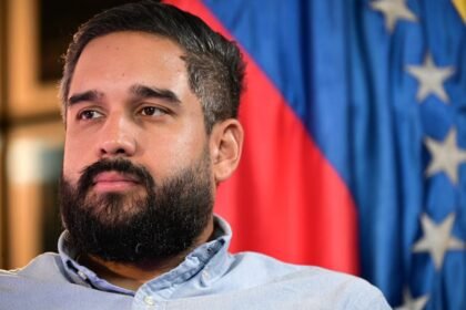 Nicolás Maduro Guerra, diputado y referente del chavismo, durante una actividad política en Venezuela.