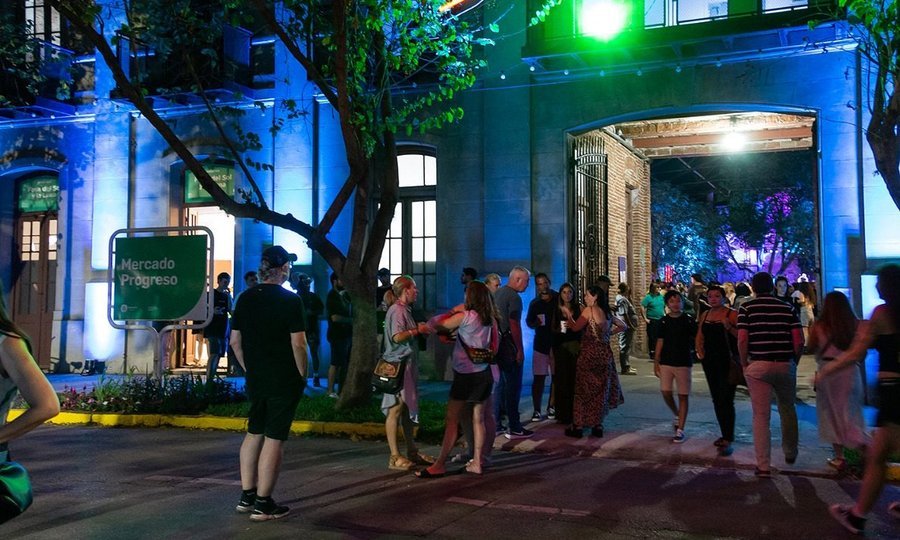 Fachada del Mercado Progreso, espacio cultural emblemático del barrio Candioti. / Foto de archivo