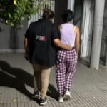Operativos de la Policía de Investigaciones durante los allanamientos realizados en la ciudad de San Cristóbal.